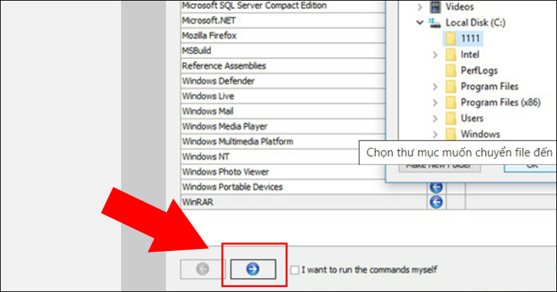 Click v&agrave;o mũi t&ecirc;n phải
